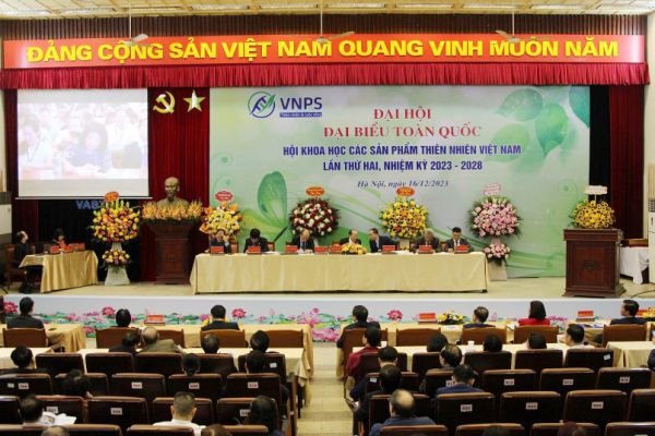 Đại hội Đại biểu toàn quốc Hội Khoa học các sản phẩm thiên nhiên Việt Nam lần thứ II, nhiệm kỳ 2023 – 2028 thành công tốt đẹp